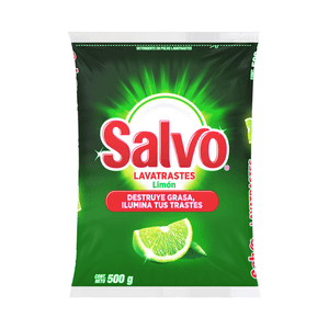 Salvo Lavatrastes en Polvo Limón 500 g