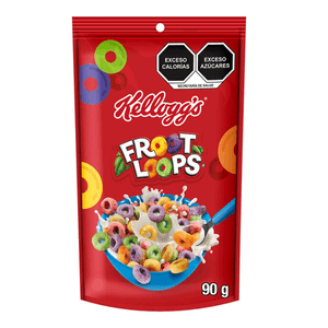 Kelloggs Cereal Froot Loops Pouch 90 g