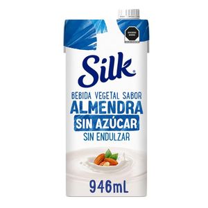 Silk Alimento Líquido De Almendra Sin Azúcar 946 ml