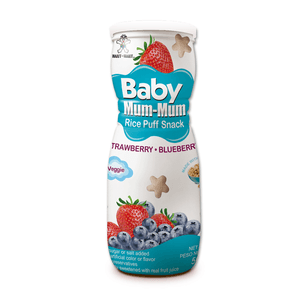 Puff Mum Mum Fresa Y Blueberry Para Bebe +6m 1 Pz