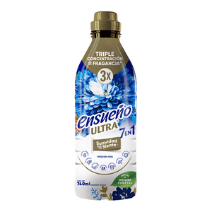 Suavizante Ensueño Ultra Frescura Azul 740 ml