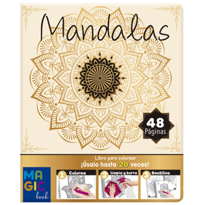 Magic Book Mandalas 48p 1 Pz