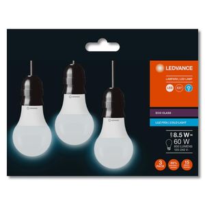 Ledavance Foco Led 8.5 W Luz Fría con 3 pz