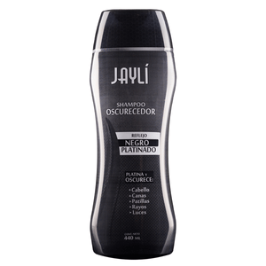 Shampoo Oscurecedor Reflejo Negro Platinado 440 Ml