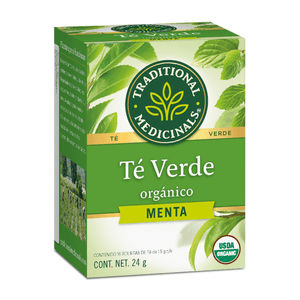 Té Verde con Menta Orgánico 24 g