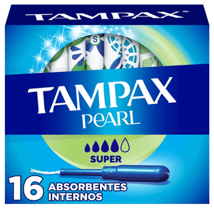 Tampax Pearl Super Tampones con 16 pz