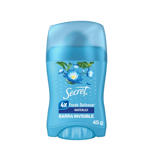 Secret Waterlily Barra Invisible Antitranspirante 45 g