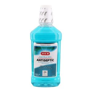 HEB Enjuague Bucal Antiplaca y Antigingivitis Menta Azul 1 L