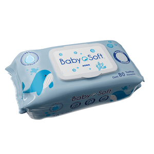 Baby Soft Toallitas Humedas Agua 80 Pz 80 Pz