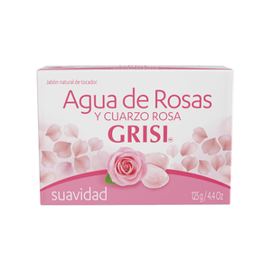 Jabon Barra Individual Agua de Rosas 125 Pz