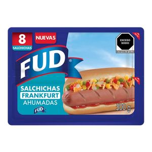 Fud Salchicha Frankfurt Ahumada 500 g