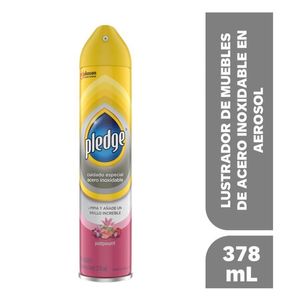 Limpiador Pledge Acero Inoxidable Floral 378ml 378 Ml