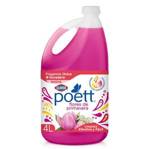 Poett Limpiador aromatizante flores de primavera 4 L