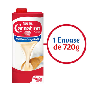 Carnation Leche Evaporada Clavel Original Brick 720 g