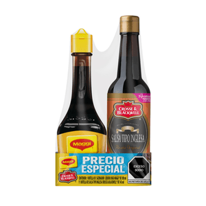 Maggi Sazonador Maggi 100 ml Y Salsa Inglesa Crosse Blackwell 145 ml