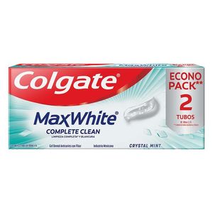 Pasta Dental Colgate Max White 2 x 100 ml