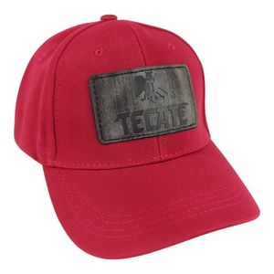 Gorra Cerveza Tecate Color Rojo