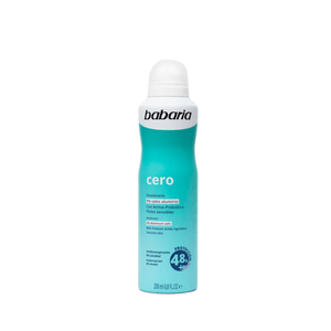 Babaria Antitranspirante Cero Spray Unisex 200 ml