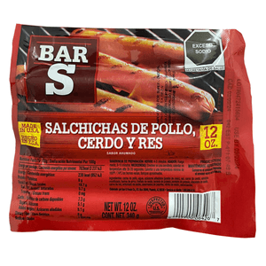 Bar-S Salchicha Clásica 340 g