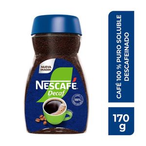 Café Soluble Descafeinado Nescafé Decaf 170 g