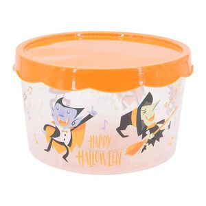 Contenedor de Halloween Naranja 21 cm