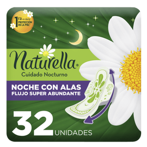 Naturella Nocturna Edición Pusheen Toallas Femeninas 32 Pz