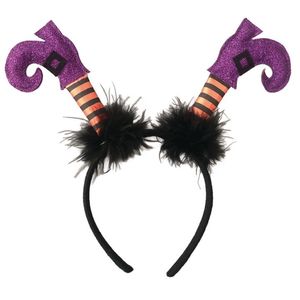 Halloween Diadema Bruja Morada