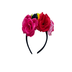 Diadema con Flores 1 Pz