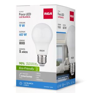 Foco Led 9w Individual 6500k 1 Pz