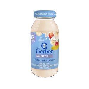 Gerber Smoothie Platano Yogur Fresa 230ml Gerber 230 Ml