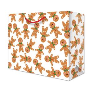 Bolsa Regalo Boutique Jumbo Figuras Navideñas 1 Pz