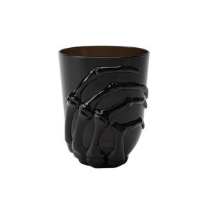 Vaso 16 Oz Negro con Mano 1 Pz