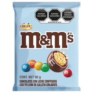 M&M's Chocolates con Leche Confitados Galleta 90 g