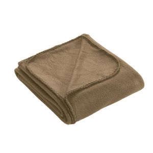 Frazada Flannel Beige Matriqueen 1 Pz