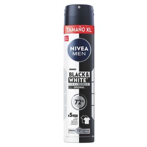 Antitranspirante Black White Original en Aerosol 200 Ml