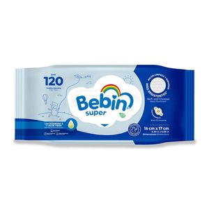 Bebin Super Toallita Húmeda 120pz Bebin Super To 120 Pz