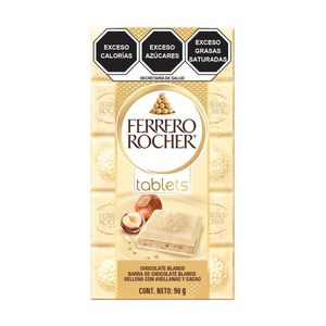 Ferrero Tablet Chocolate Blanco Ferrero Tablet C 90 Gr