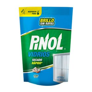 Pinol Limpiador Poder Vidrios Y Superficies 450 ml