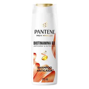 Shampoo Anticaída+ Pantene Biotinamina B3 para Cabello Débil 175 ml