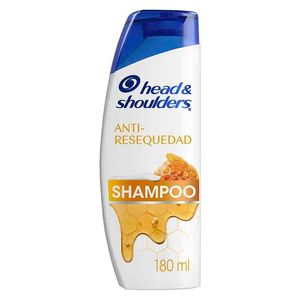 Shampoo Head & Shoulders Anti-Resequedad Nutrición Diaria Miel, Aceites y Esenciales 180 ml