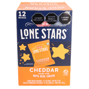 Galletas Lone Stars 12 Pack 339 Gr