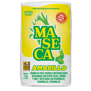 Harina de Maíz Amarillo Nixtamilizado 1 Kg