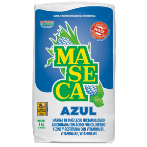 Harina de Maíz Azúl Nixtamilizado 1 Kg