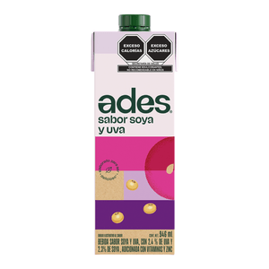 Alimento Líquido de Soya Sabor Uva 946 Ml